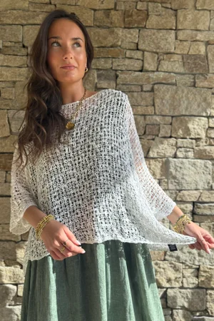 Cloud Loose Box Knit White /13=